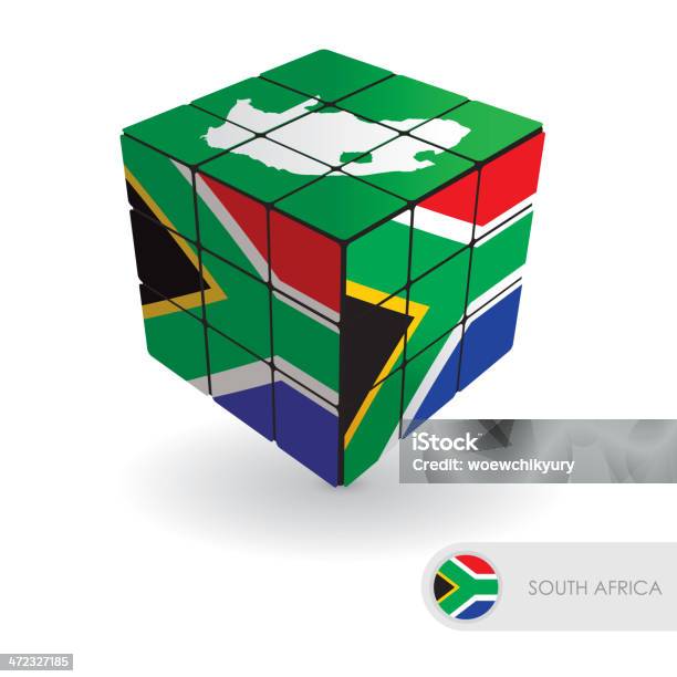 Южная Африка Головоломка Векторная Иллюстрация — стоковая векторная графика и другие изображения на тему Африка - Африка, Векторная графика, Головоломка