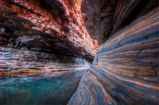 Kermit's Pool at Weano Gorge at Karijini National Park 