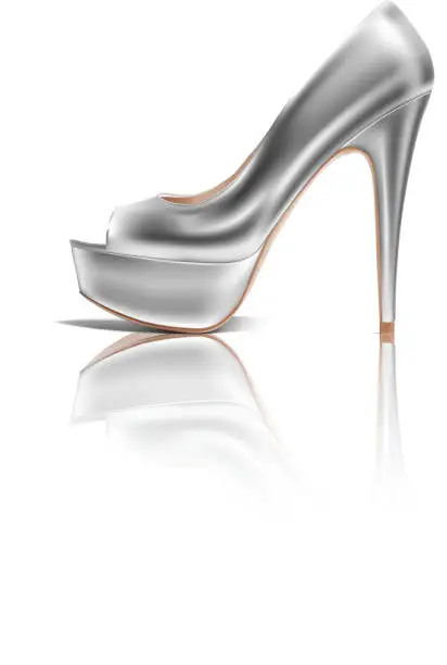 Vector illustration of High Heel - Vector Illustration