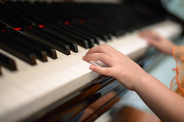 istock Teenager playing a piano 472328930