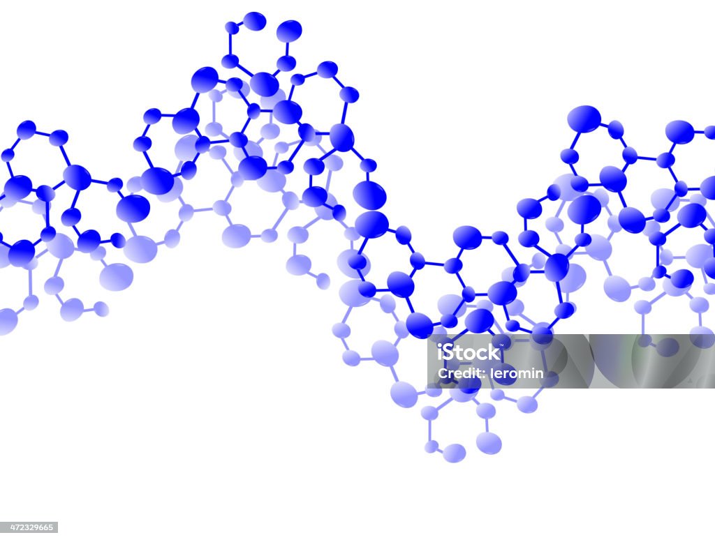 Molecola, vettoriale - arte vettoriale royalty-free di Acido
