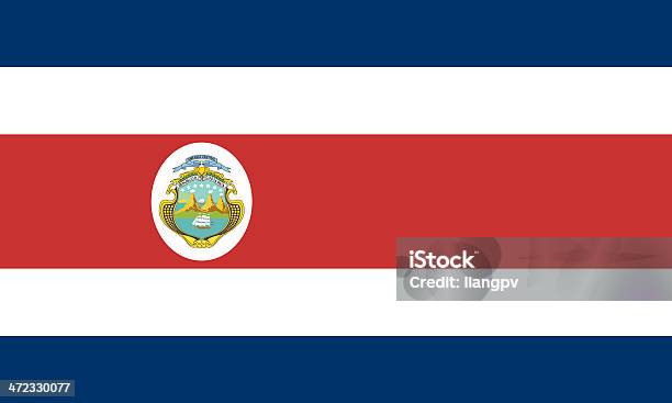 Flag Of Costa Rica Stok Vektör Sanatı & Kosta Rika‘nin Daha Fazla Görseli - Kosta Rika, Kosta Rika Bayrağı, Ulusal Bayrak