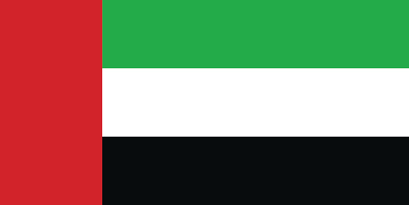 Proportion 1:2, Flag of the United Arab Emirates