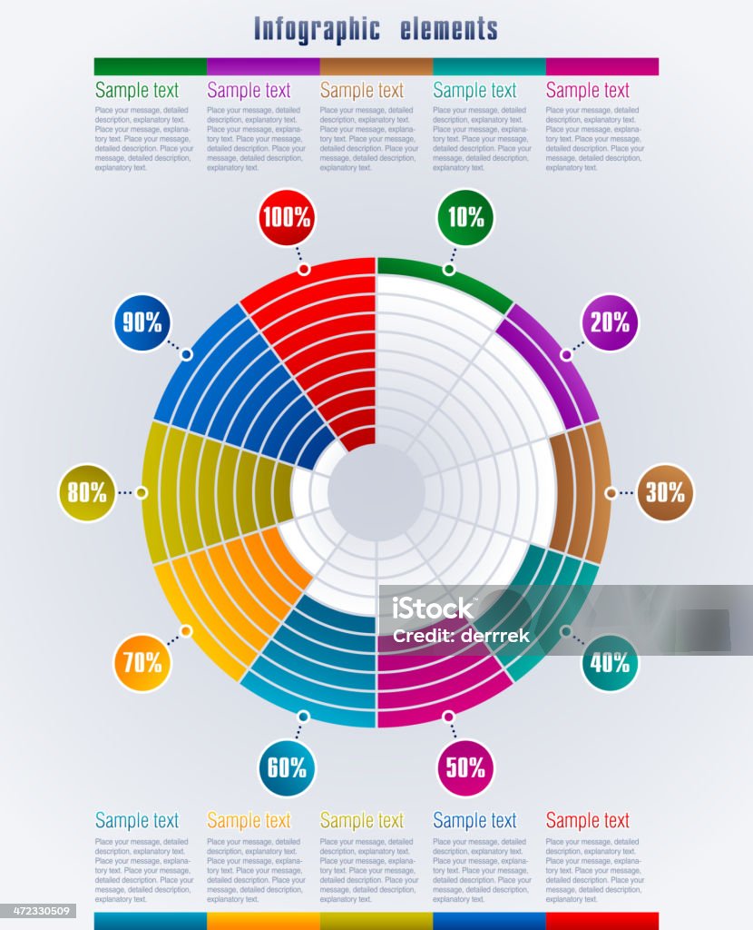 Infographic Abstract Abstract Infographic Stock Illustration - Download Image Now - Graph ...