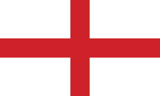Proportion 2:3, Flag of England