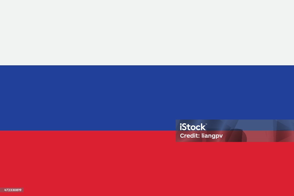 Flagge Von Russland Stock Vektor Art und mehr Bilder von Russische Flagge -  Russische Flagge, Russland, Nationalflagge - iStock
