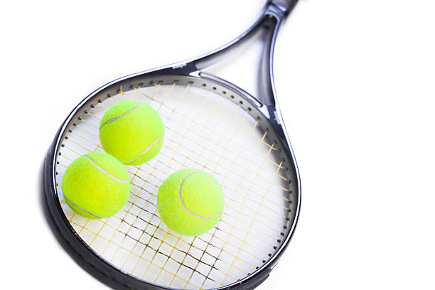 istock Tennis racket and balls 472331288