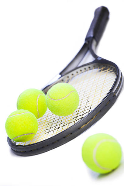 istock Tennis racket and balls 472331290