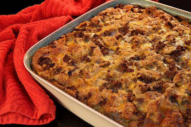 istock Right out of the oven breakfast casserole 472331482