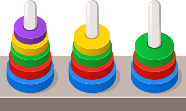 кольцо pyramid малыш игрушка - rainbow preschooler baby child stock illustrations