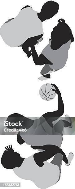 バスケットボール選手に対応 - 2人のベクターアート素材や画像を多数ご用意 - 2人, イラストレーション, カットアウト