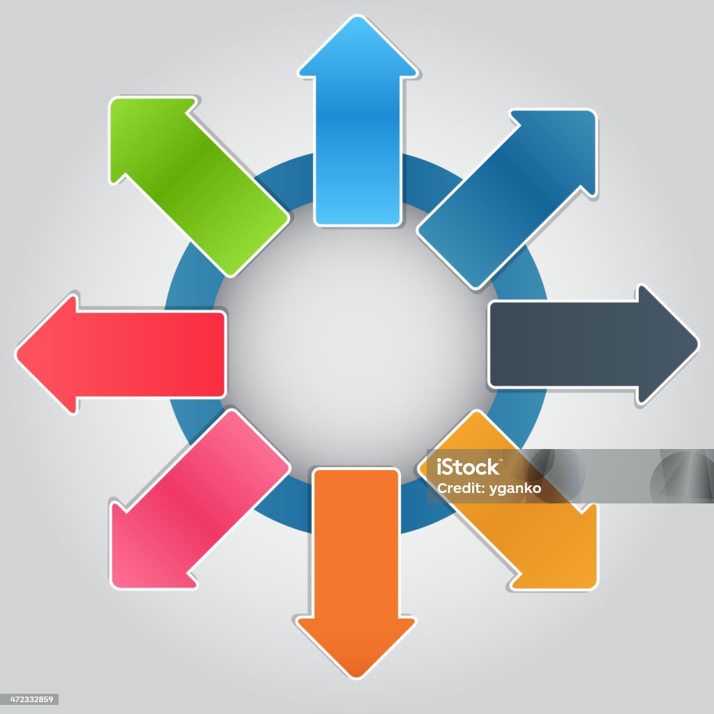 Modèles d'infographie pour affaires vecteur illustration - clipart vectoriel de Abstrait libre de droits