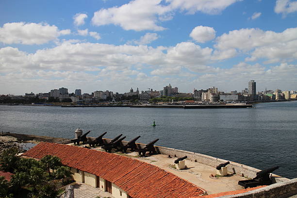 istock Cannons guarding Castilo de Los Tres Reyes Del Morro, Cuba 472333384