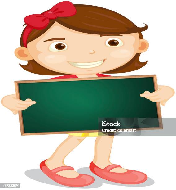 Message Board Stock Illustration - Download Image Now - Adult, Advertisement, Chalkboard - Visual Aid