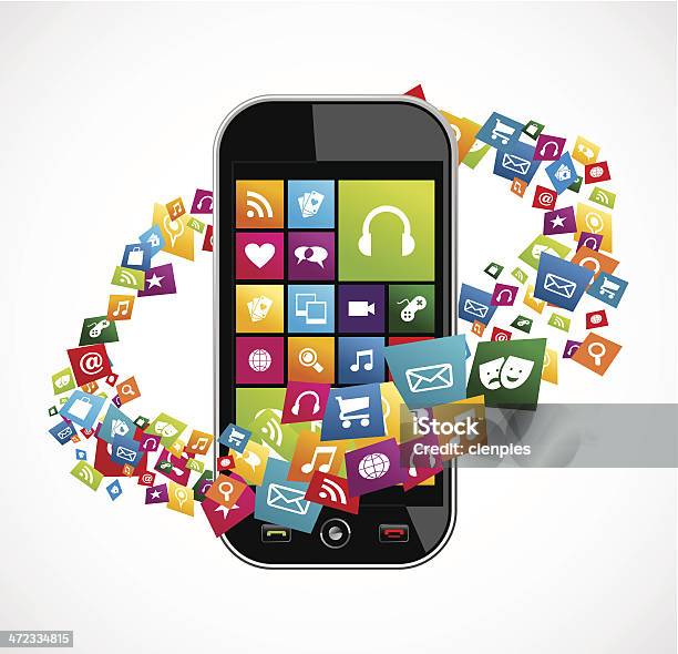 Diversità Tecnologia App - Immagini vettoriali stock e altre immagini di Applicazione mobile - Applicazione mobile, Comunicazione multimediale, Dispositivo informatico portatile