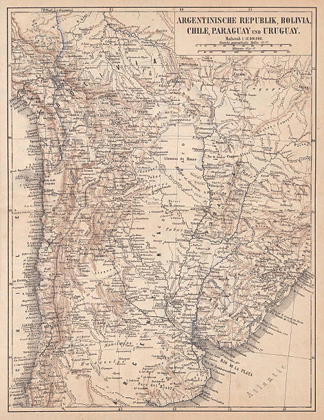 ilustraciones, imágenes clip art, dibujos animados e iconos de stock de argentina, bolivia, chile, paraguay y uruguay, publicado 1.874 - chile map topography topographic map