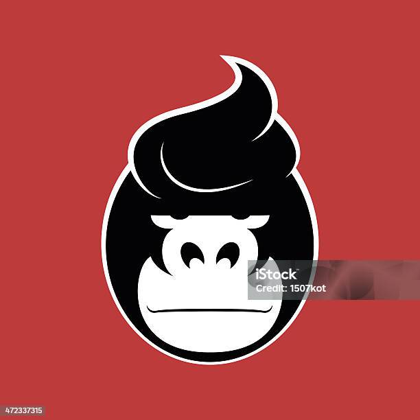 Gorilla Stock Illustration - Download Image Now - Anger, Animal, Animal Hair