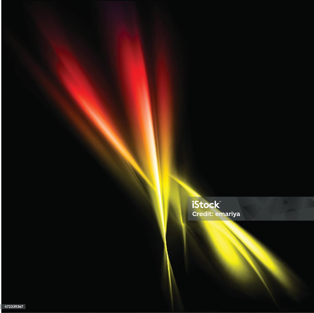 Abstract yellow and red rays lights. Vector Abstract yellow and red rays lights. Vector illustration Abstract stock vector