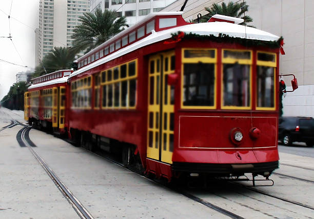 istock Cable Car Transportation in New Orleans 472339822