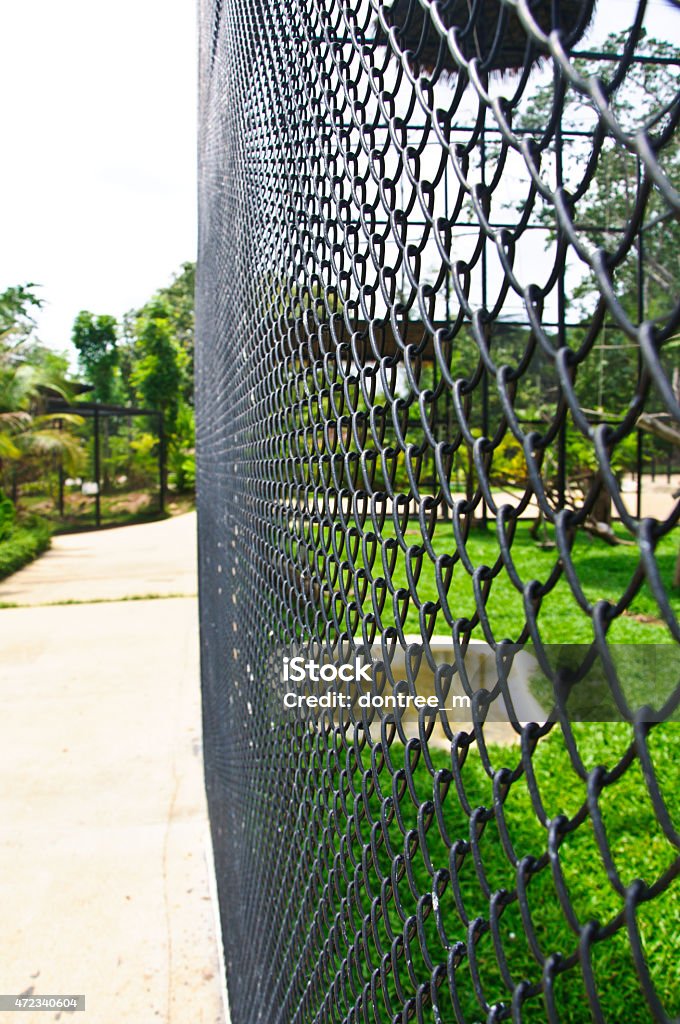 Birdcage zoo The metal birdcage zoo 2015 Stock Photo