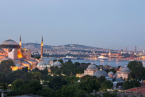istock Blue Mosque and Hagia Sophia 472340720