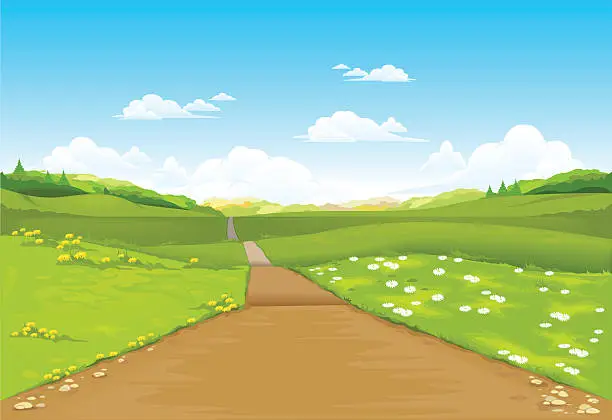 Vector illustration of Landscape