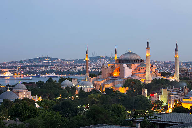 istock Blue Mosque and Hagia Sophia 472341930
