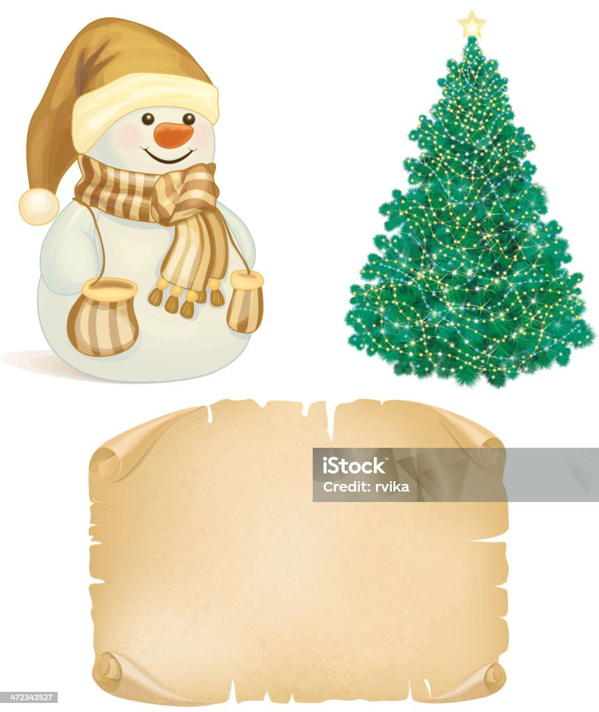 ベクトルのクリスマスの記号デザインのゴールドの色合いが特徴です。 - ベクター画像のロイヤリティフリーベクトルアート
