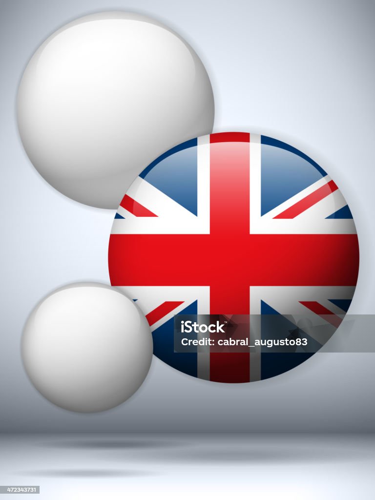 Royaume-Uni, les pays ensemble de bulles - clipart vectoriel de Angleterre libre de droits