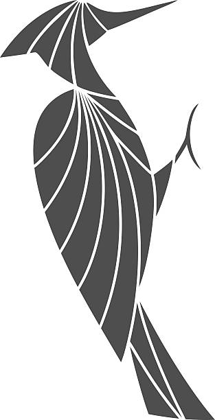 Woodpecker Woodpecker (EPS) + ZIP - alternate file (CDR)  dendrocopos major stock illustrations