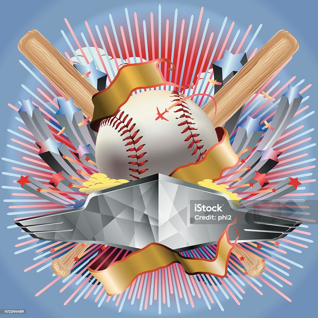 Baseball Game Graphics Baseball Game Entertainment Vector Stock Illustration - Download Image ...