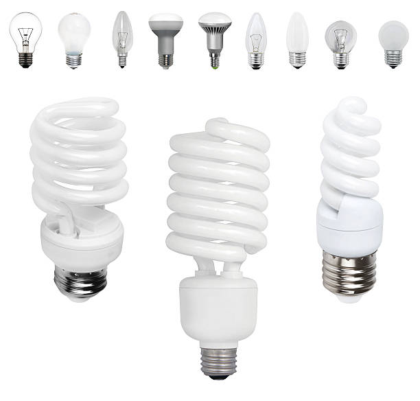 istock Different old types of bulbs and modern light-bulb 472346504