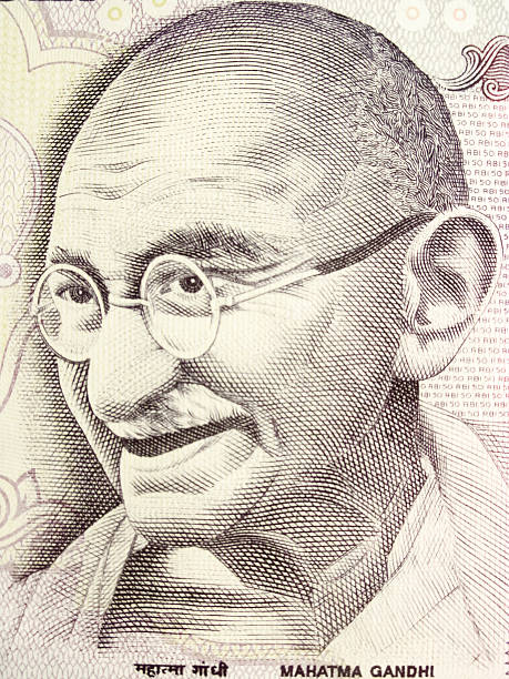 istock Mahatma Gandhi on Currency Note 472347942