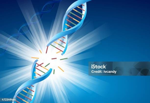 Vetores de Dna Molecular Pausa e mais imagens de Hélice - Formas Geométricas - Hélice - Formas Geométricas, Modelo de Hélice, Quebrar