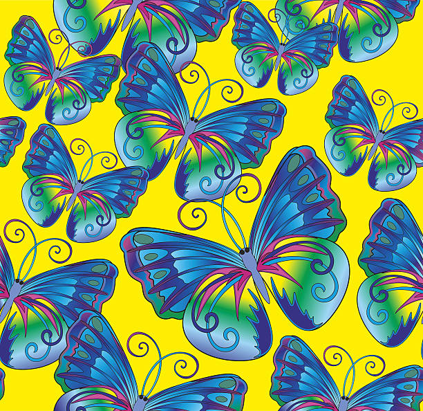 Des papillons  - Illustration vectorielle