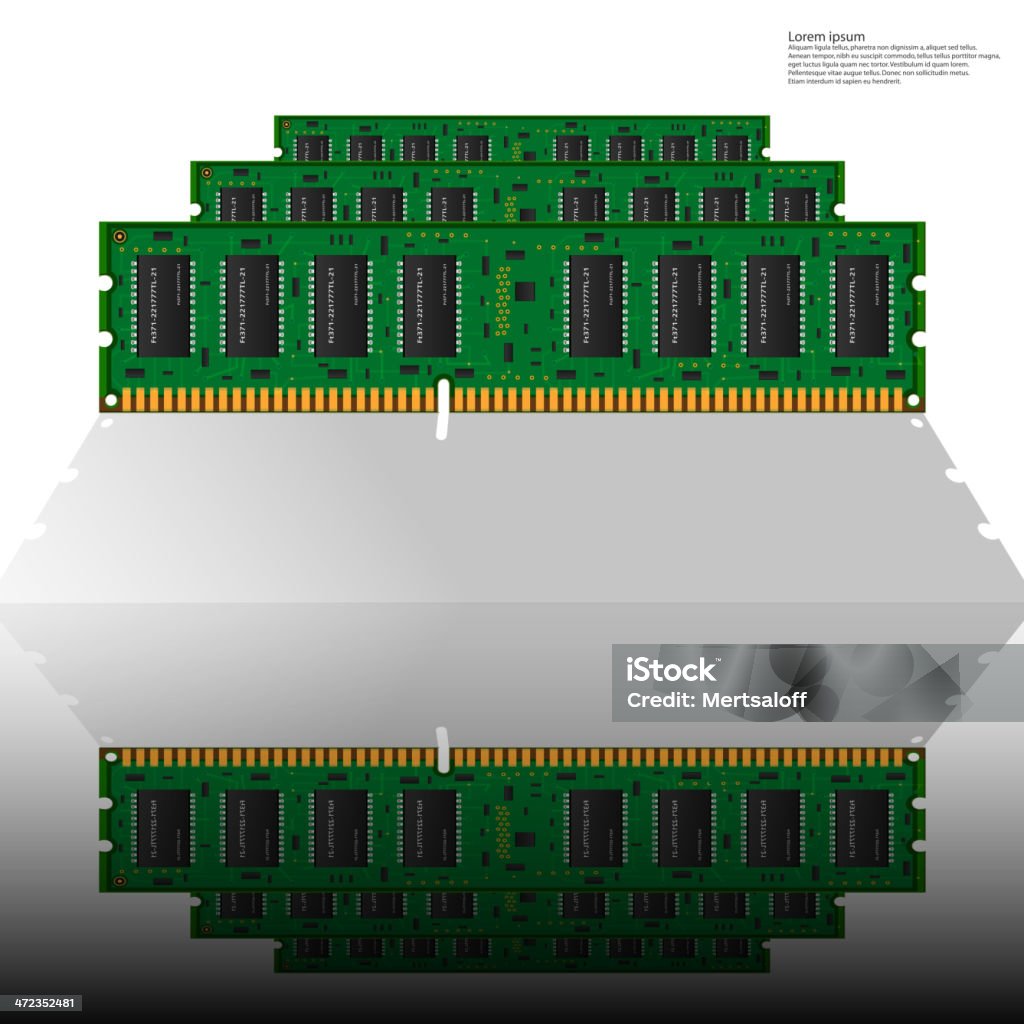 Computer Memory Background Picture Computer Memory Stock Illustration - Download Image Now - Accessibility ...