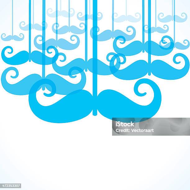 Moustache En Arrièreplan Vecteurs libres de droits et plus d'images vectorielles de Abstrait - Abstrait, Adulte, Art