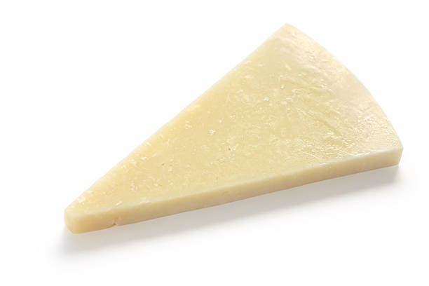 pecorino romano, hard italian sheep milk cheese pecorino romano, hard italian sheep milk cheese isolated on white background pecorino romano stock pictures, royalty-free photos & images
