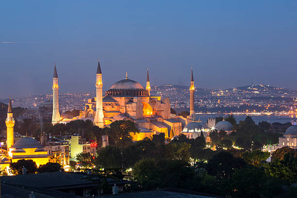 istock Blue Mosque and Hagia Sophia 472354130
