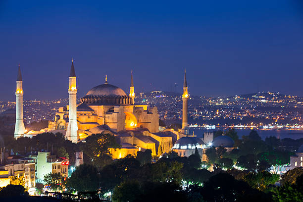 istock Blue Mosque and Hagia Sophia 472354234