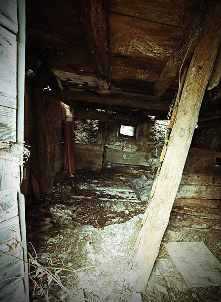 istock abandoned house in ruins with danger of collapse 472354542