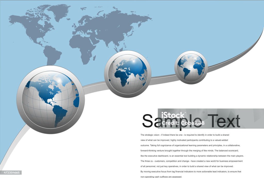Beautiful World Background Vector Vector Background With World Map Stock Illustration - Download Image ...