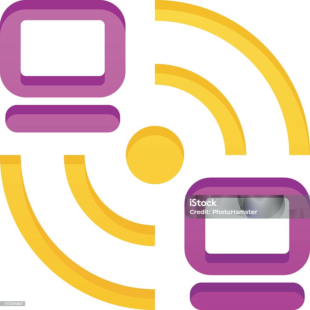 Wireless Network Vector Image Wireless Network Stock Illustration - Download Image Now ...