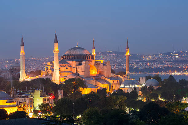 istock Blue Mosque and Hagia Sophia 472354874