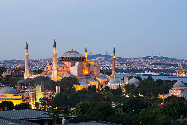 istock Blue Mosque and Hagia Sophia 472354876