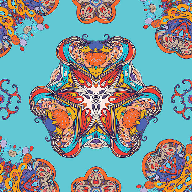 падение карнавал - foliate pattern star pattern flourish natural pattern stock illustrations