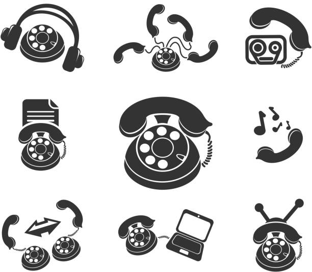 記号の電話 - old mobile phone telephone obsolete点のイラスト素材／クリップアート素材／マンガ素材／アイコン素材