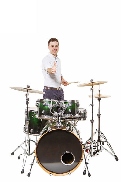 istock Drummer near the installation 472359780