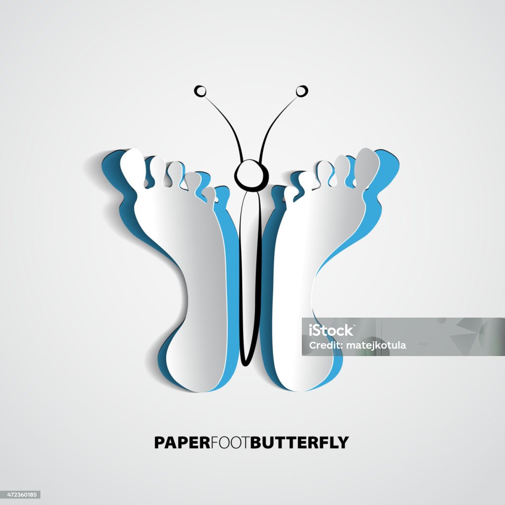 Paper Butterfly Vector Paper Butterfly Stock Illustration - Download Image Now - Clip Art ...