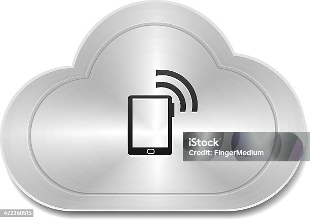 Cloud Computingkonzept Stock Vektor Art und mehr Bilder von Ausrüstung und Geräte - Ausrüstung und Geräte, Berührungsbildschirm, Cloud Computing